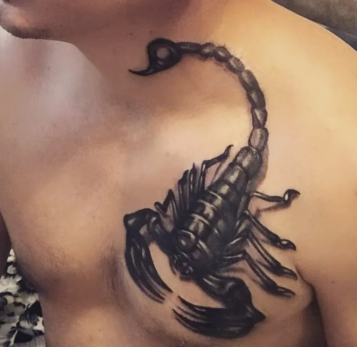 3d scorpion tattoo designs | Tribal scorpion tattoo design | Creature tattoos - Lets style buddy