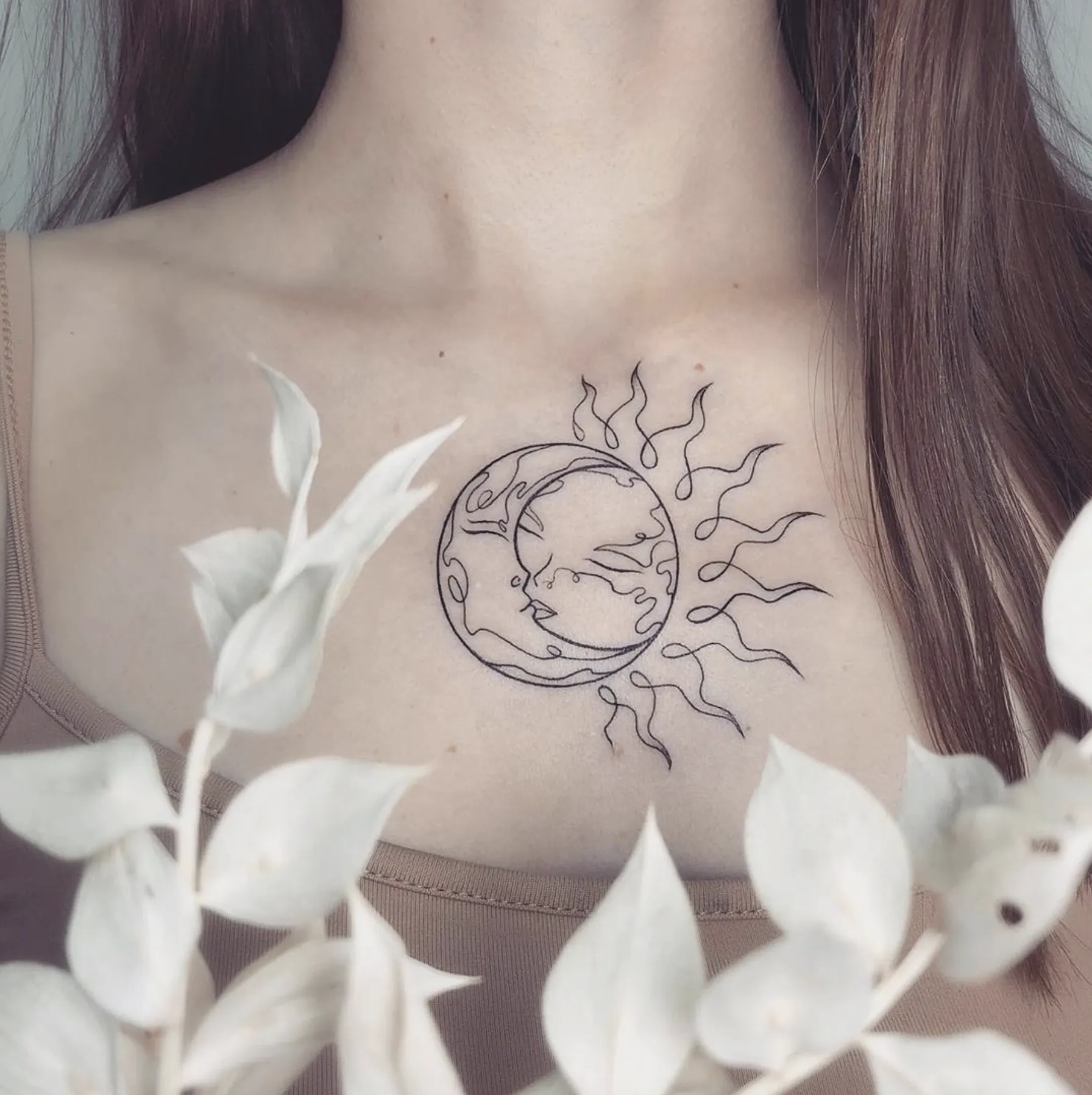 Татуировка Солнце: виды тату и значения