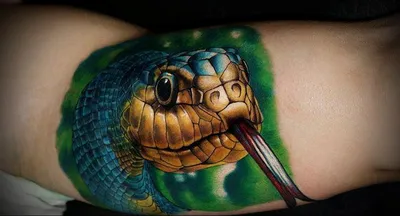 Татуированные змеи для девушек: фотографии для истинных эстетов