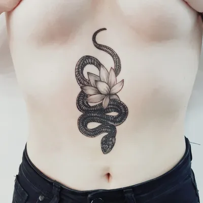 Фотографии татуированных змей для девушек: вдохновение и красота