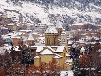 Тбилиси Зимой: Изображения в WebP для Скачивания