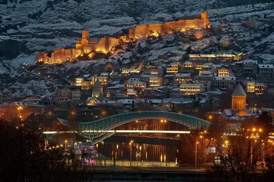 Фотографии Зимних Моментов в Тбилиси