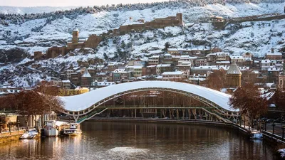 Тбилиси Зимой: Фотографии в WebP для Скачивания