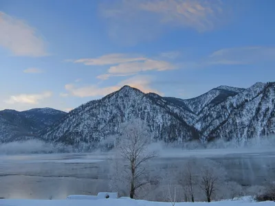 Белоснежные моменты: Красивые фото Телецкого озера для скачивания