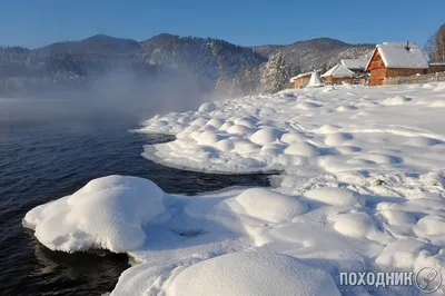Зимнее волшебство: Фотки Телецкого озера для скачивания