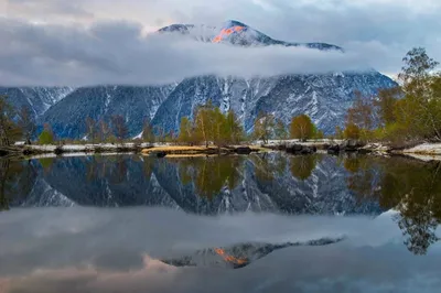 Белая красота: Картинки Телецкого озера зимой для скачивания