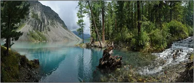 Природные пейзажи Телецкого озера на фотографиях в HD.