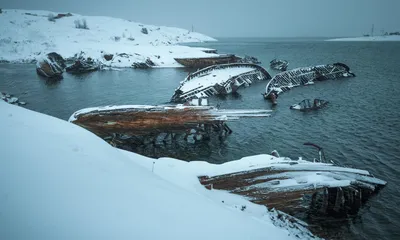 Зимняя феерия в Териберке: Выберите свой размер фото