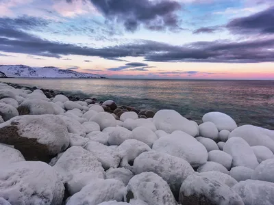 Зимний взгляд на Териберку: Фотографии в разнообразных размерах