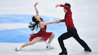 Изысканные фотографии Тессы Виртью в стиле балет на льду