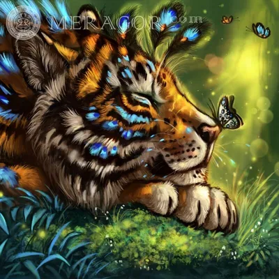 Фото тигра для аватара (картинка)