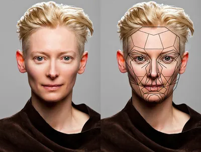 Тильда Суинтон на фото: эффектный макияж и прически