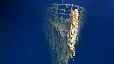 Глубоководная экспедиция: Фотографии Титаника со дна океана