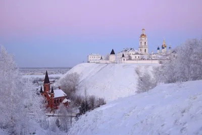 Тобольск зимой: Прекрасные виды в JPG формате