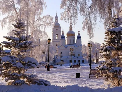 Тобольск зимой: Фотографии в WebP формате