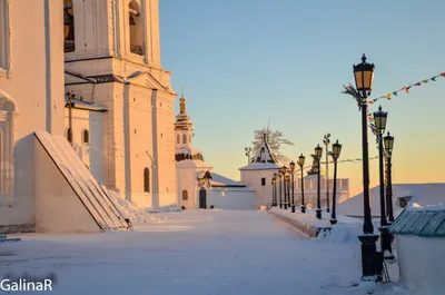 Изумительные фото Тобольска зимой в формате JPG