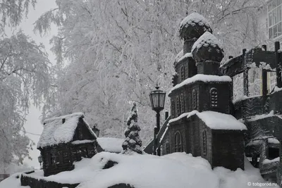 Тобольск зимой: Красота зимних пейзажей в WebP