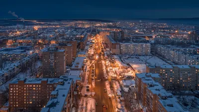 Волшебство снегопада: Зимние фотографии Тольятти