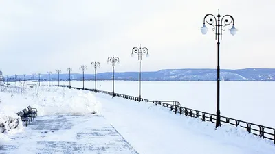 Уникальные зимние пейзажи Тольятти: скачать PNG