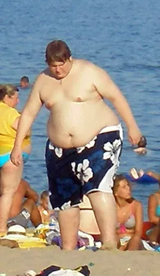 Фото толстых людей на пляже: лучшие снимки