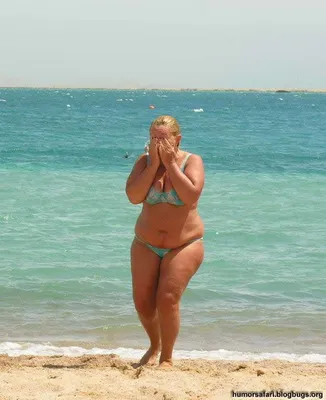 4K фото толстых людей на пляже