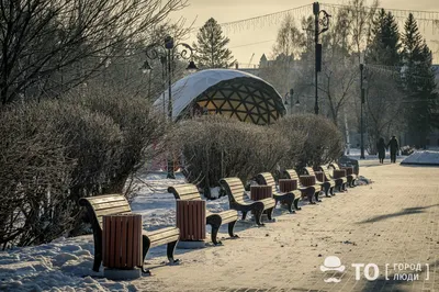 Зимний Томск: Завораживающие изображения города под белым одеялом