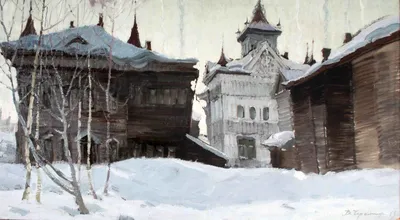 Заснеженные уголки Томска: Изображения для скачивания в различных форматах