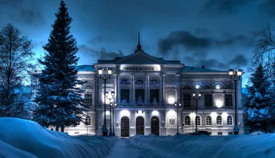 Томск в декабре: Зимние картинки города в разных форматах