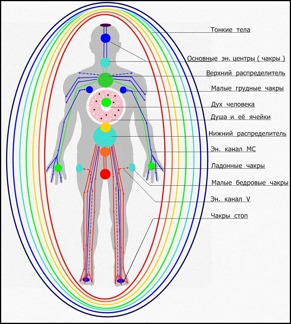 Энергетические тела человека картинки