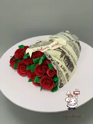 Торт букет роз: фото для скачивания в png