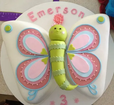 Торт в форме бабочки: изображение или фотография?