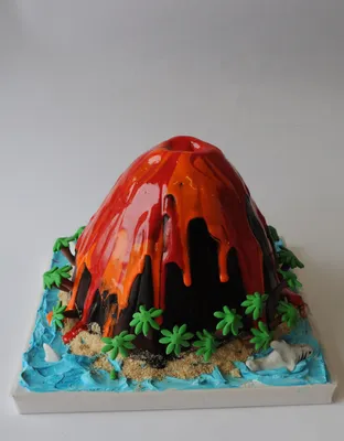 Игры огня: фотография вулканического Торта.