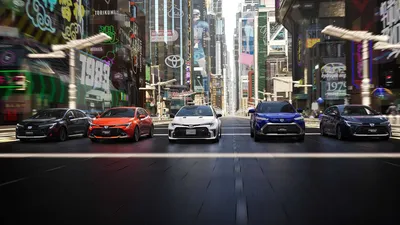 Фото Toyota Corolla 2023 с новыми элементами экстерьера