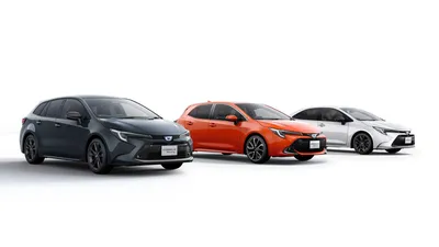 Toyota Corolla 2023 на фото в PNG формате