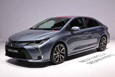 Изображения Toyota Corolla 2023 с графикой