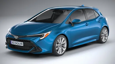 Красивые фотографии Toyota Corolla Hatchback 2023