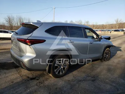 Фото Toyota Highlander 2023 на природе