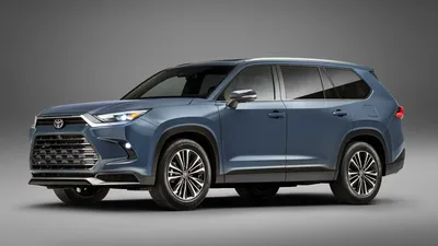 Оригинальные картинки Toyota Highlander 2023