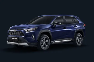 Фото Toyota RAV4 Hybrid 2023: картинка в зеленом цвете