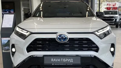 Toyota RAV4 Hybrid 2023: фото в городе