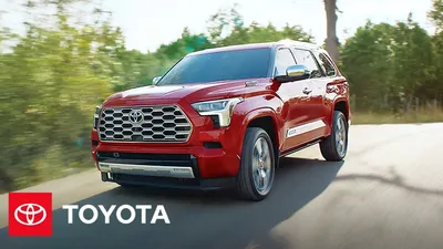 Toyota Sequoia 2023: фото в формате PNG для прозрачных фонов