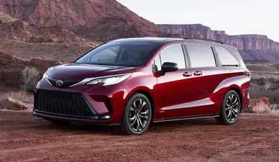 Toyota Sienna 2023: фото с высоким разрешением