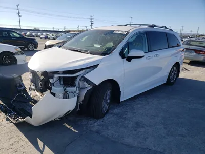 Фотографии Toyota Sienna 2023 на фоне леса.