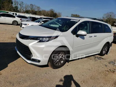 Изображения Toyota Sienna 2023 на фоне природы