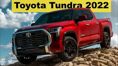 Фотография Toyota Tundra 2023 в зеленом цвете