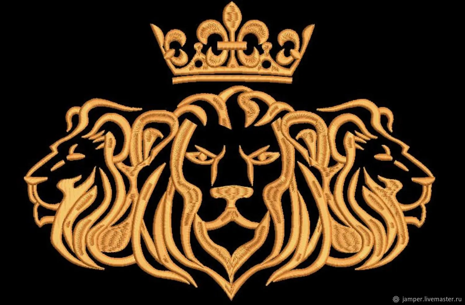 Читать 3 льва. Дизайн машинной вышивки Лев в короне. Макет вышивки Лев с короной. Картинки для вышивальной машины Лев в короне. Макет вышивки Лев с короной профиль.