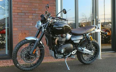 Фотография Triumph Bonneville T120, которая передаёт атмосферу мотоцикла