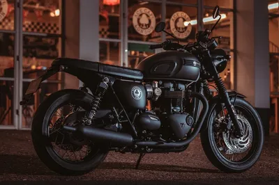 Потрясающая фотография Triumph Bonneville T120