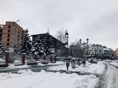 Трускавец зимой  фото