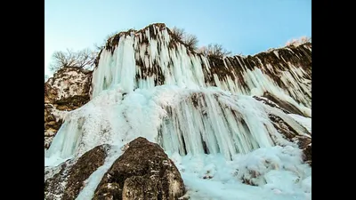 Фотография Царских водопадов в качестве обоев на телефон